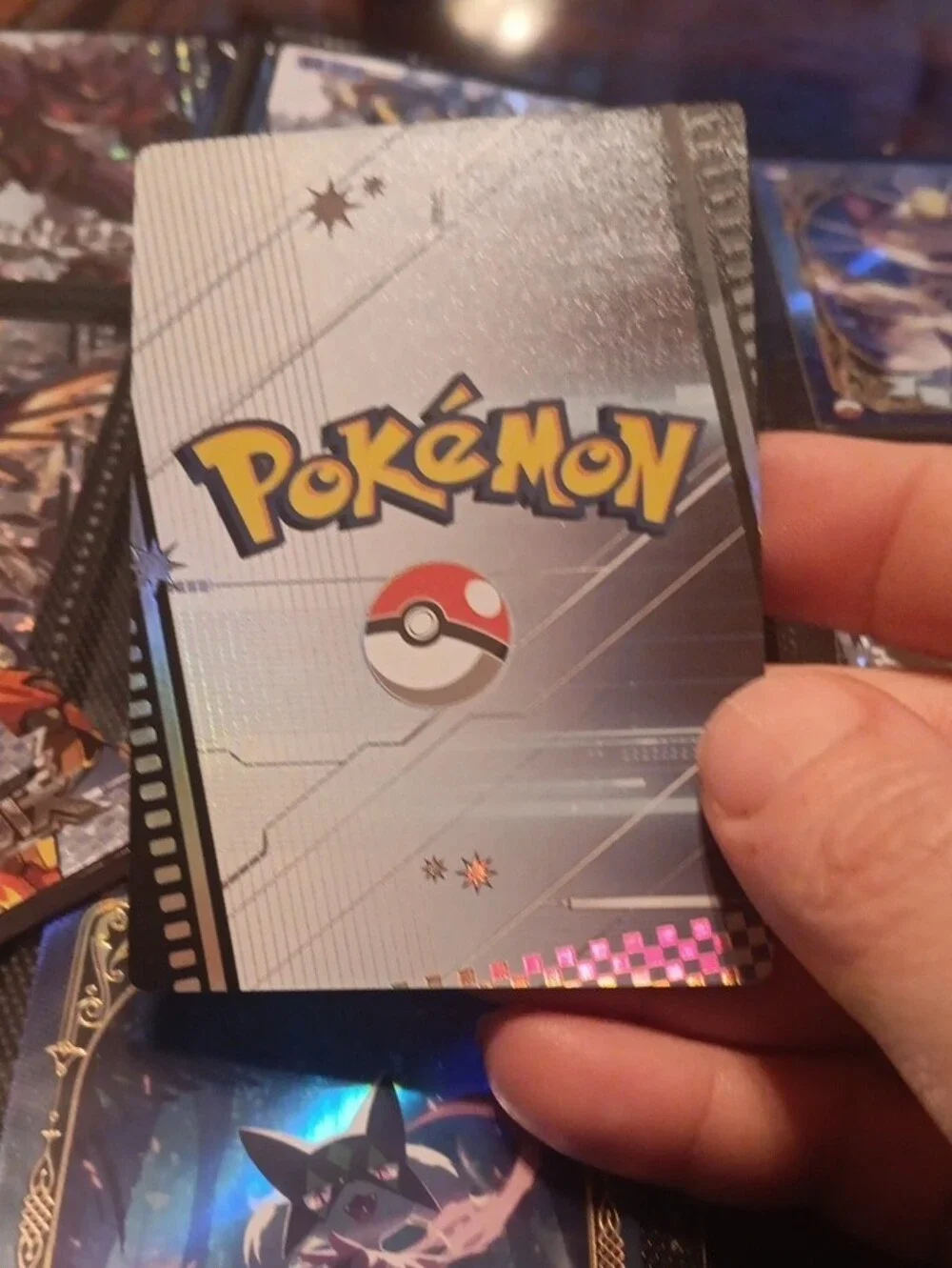Pokemon trading card